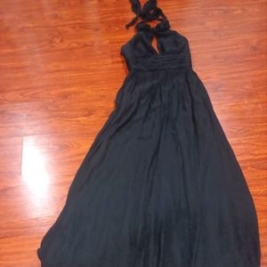 Black evening dress
